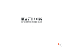 Tablet Screenshot of newsthinking.com